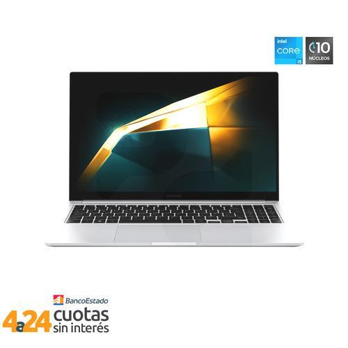 Notebook Galaxy Book4 Intel Core 5 -120U 15,6"" FHD 8GB 512GB SSD Windows 11 Silver